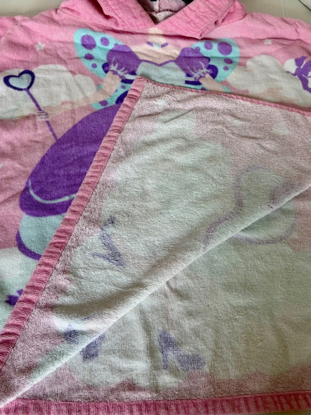 Girl Hooded Beach/ Pool Cover Up Towel